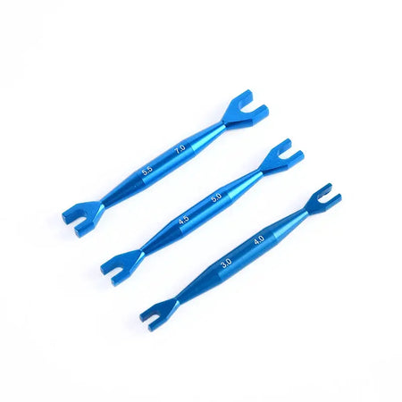 3pcs Wrench 3-4mm 4.5-5mm 5.5-7mm Double End Universal Spanner Open End Wrenches For Rc Crawler Car HSP Traxxas Axial SCX10 by InterCyprus Trading Ltd