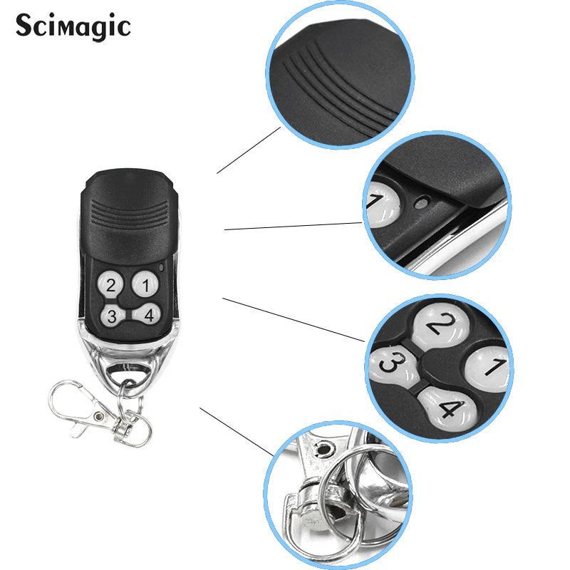 Scimagic-RC 433MHz Garage Door Remote Control for Avanti, Superlift &amp; TX4