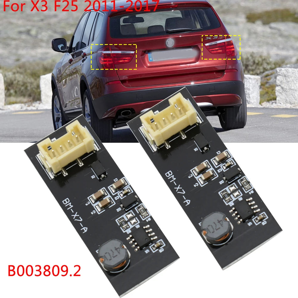 Placă de lumini spate cu LED, reparare plug-and-play pentru BMW X3 F25