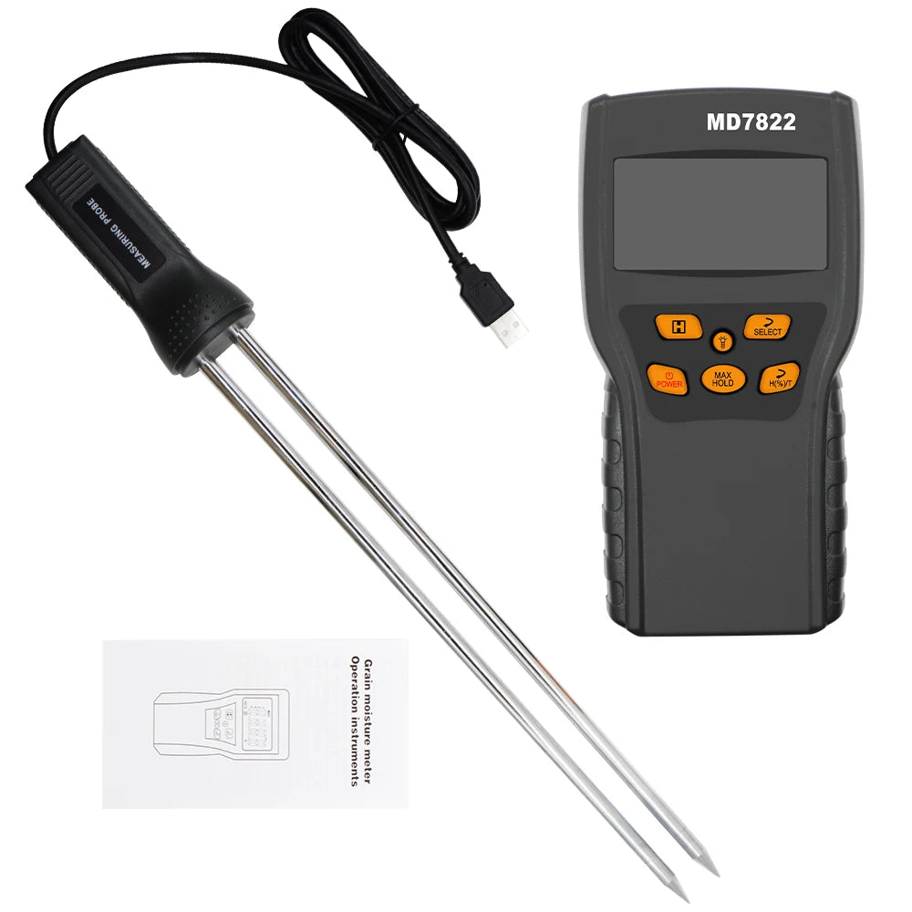 MD7822 Grain Moisture Meter &ndash; Highly Sensitive Probe