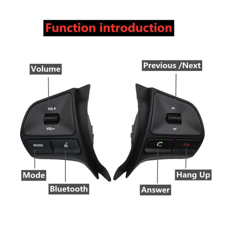 Steering Wheel Audio Volume Music Control Button For KIA K2 RIO 2011-2014 by InterCyprus Trading Ltd