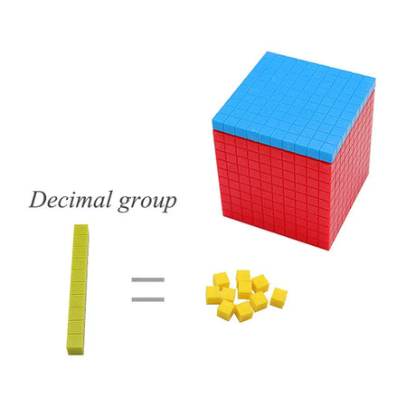 TTF00662 &ndash; Montessori Decimal Learning Toy For Kids