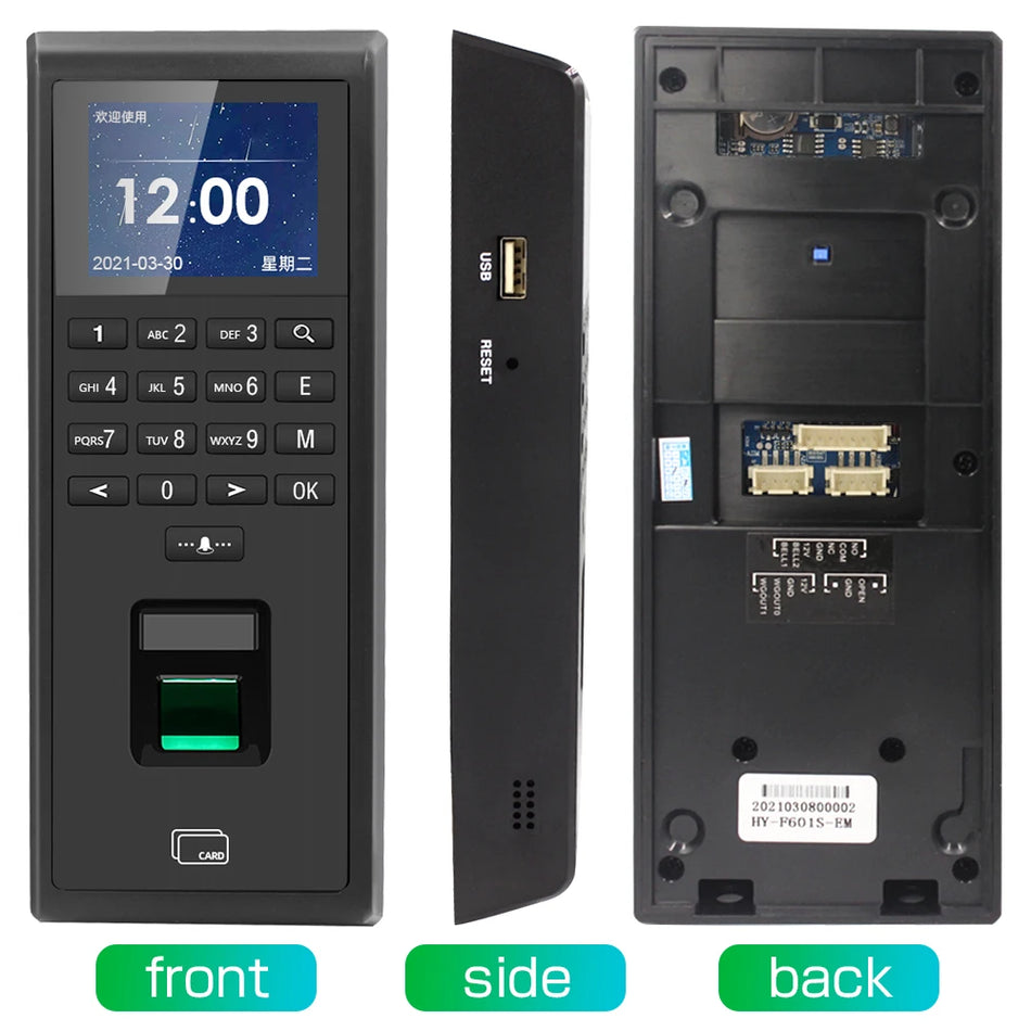 F601S &ndash; Biometric Fingerprint Access Keypad With Attendance