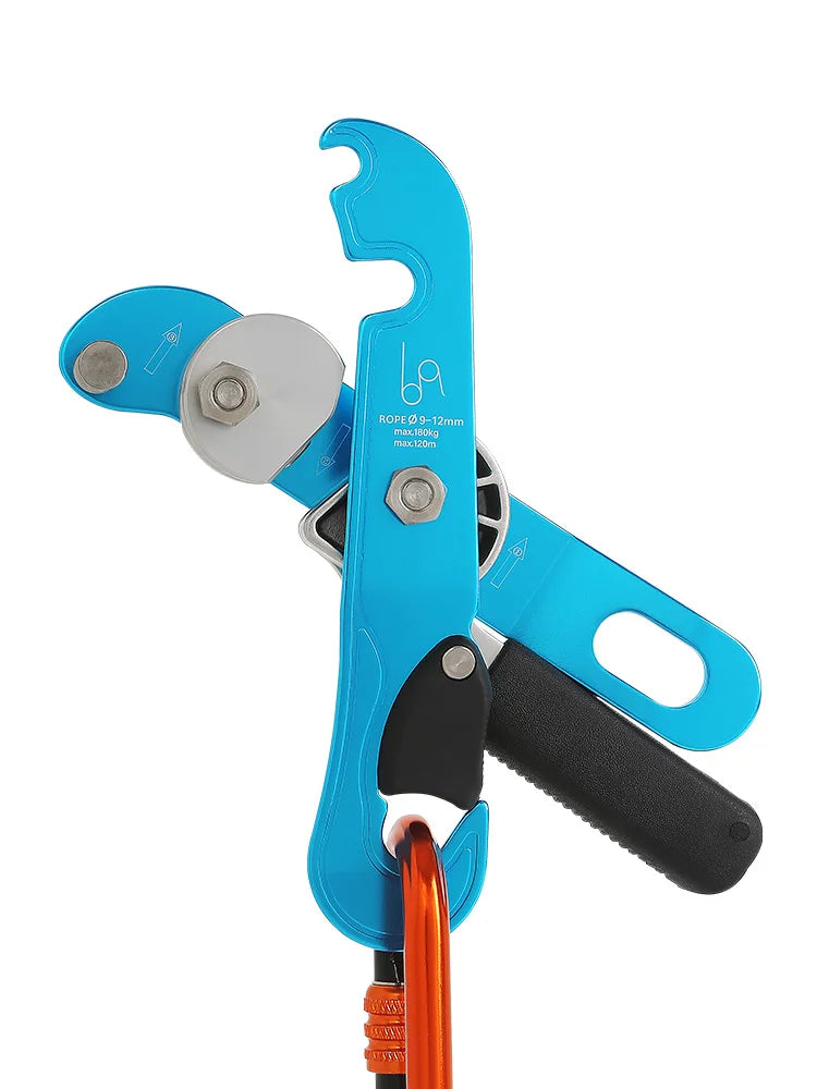 Rock Climbing Descent Device Pro &ndash; Stop Handle Control