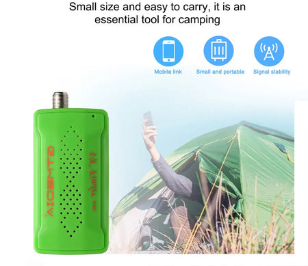 Woopker V8 SAT Finder BT03 Mini Satfinder Bluetooth DVB S / S2 Digital Signal Satellite Receiver