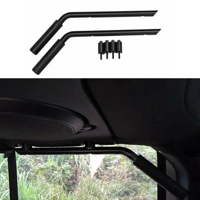 For Jeep JK Parts Aluminium Alloy Car Interior Armrest 2/4 Doors Front & Rear Grab Handle For Jeep Wrangler 2007 Up Car Styling by InterCyprus Trading Ltd