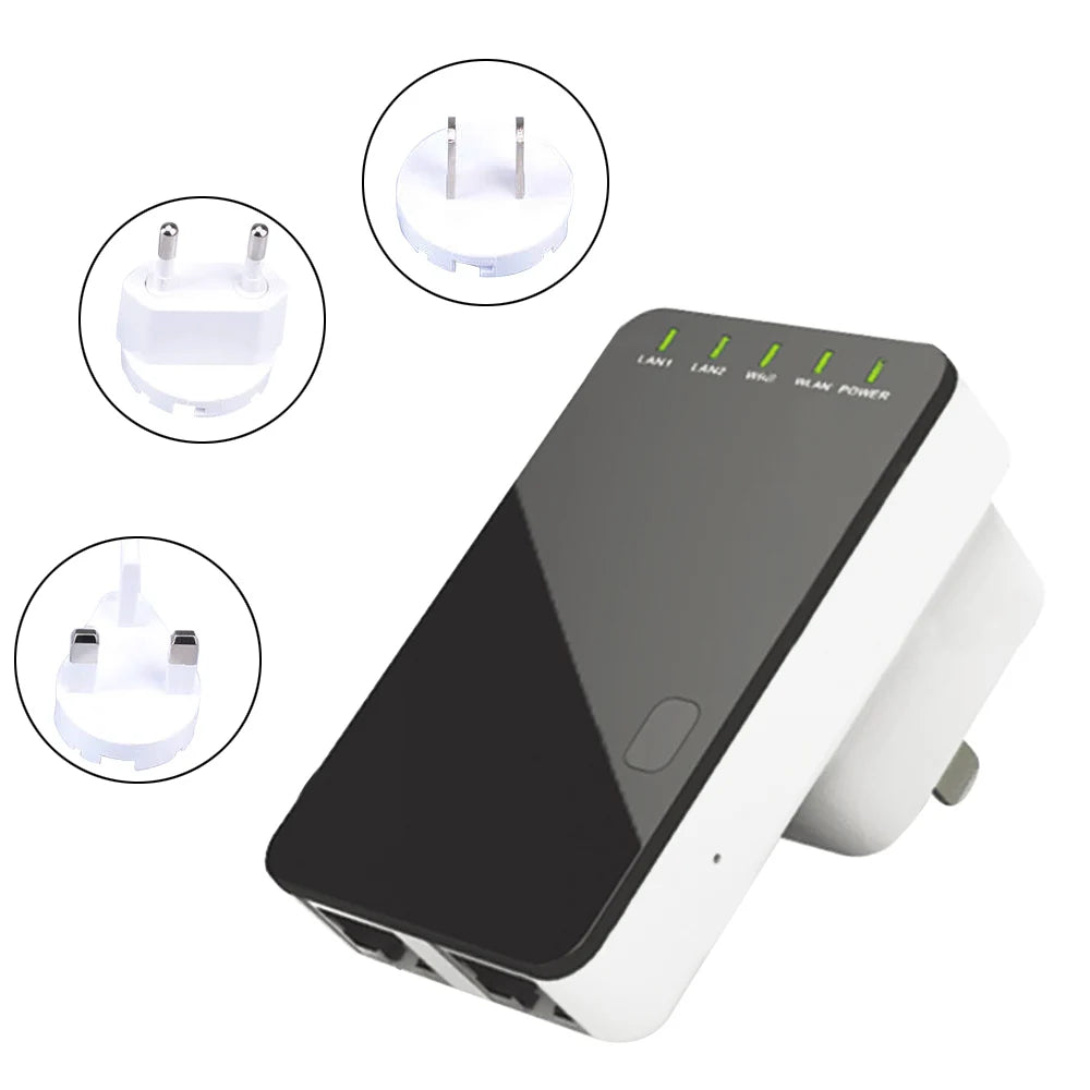 VONETS WR02 Mini &ndash; 300Mbps WiFi Repeater Router Compact