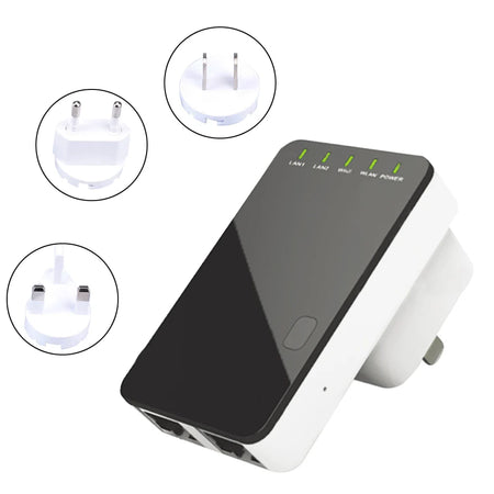 VONETS WR02 Mini &ndash; 300Mbps WiFi Repeater Router Compact
