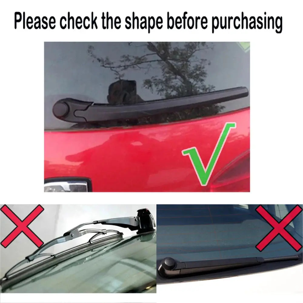 Misima Windscreen Wiper Arm For Seat Ibiza Rear Window 2002 2003 2004 2005 2006 2007 2008 2009 2010 2011 2012 For Altea 04-09 by InterCyprus Trading Ltd