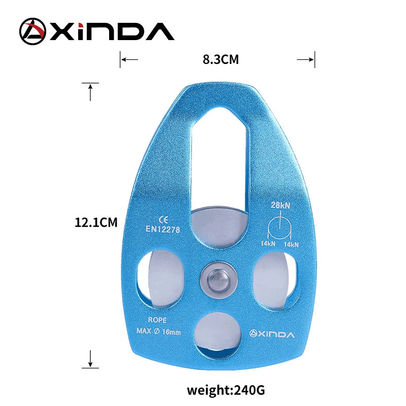 XINDA Professional Pulley Gear &ndash; Lightweight Aluminum