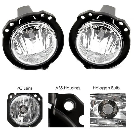 For Toyota Avanza 2012 2013 2014 2015 2016 LED Fog Lamp DRL Light Daytime Running Bumper Driving Waterproof Switch Relay Wires by InterCyprus Trading Ltd