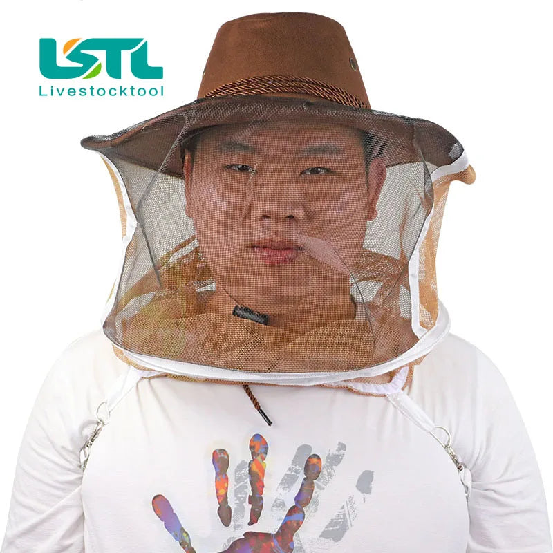 Beekeeping Cowboy Hat Protector Cap &ndash; Anti Bee Insect Net
