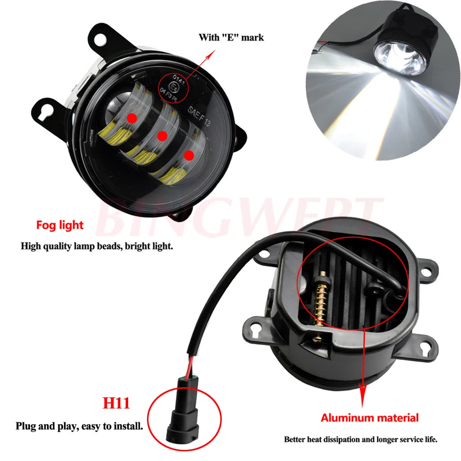 LED miglas gaismas Subaru Forester, Impreza, XV, Outback, Legacy