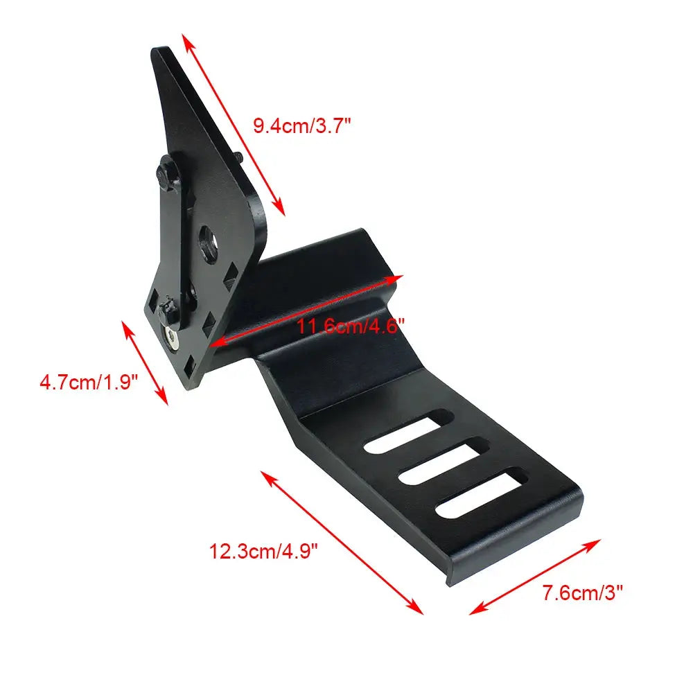 Left Driver Side Foot Rest Pedal for Jeep Wrangler JL JLU 2018-2024 by InterCyprus Trading Ltd
