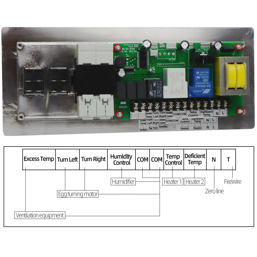 XM-18E Egg Incubator Controller &ndash; Humidity Control System
