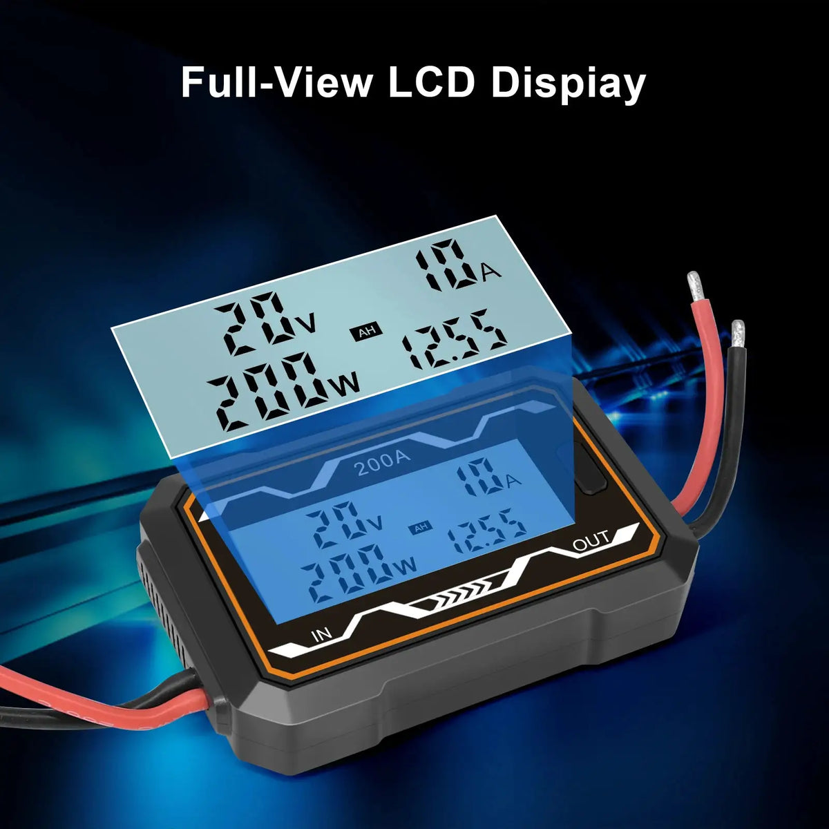 New RC Watt Meter 100A 150A 200A RC High Precision Current Power Analyzer & Watt Meter W/ Backlight LCD For Rc Drone Rc Model by InterCyprus Trading Ltd