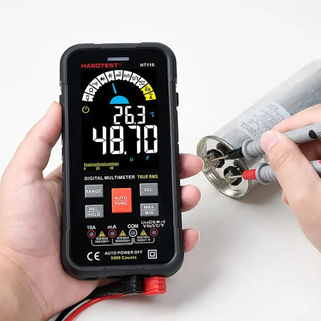 600V Smart Digital Multimeter NCV 6000 Counts Diode Test