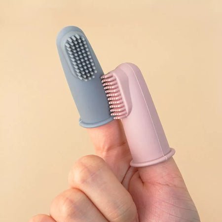 Children's Silicone Finger Toothbrush for Healthy Oral Care