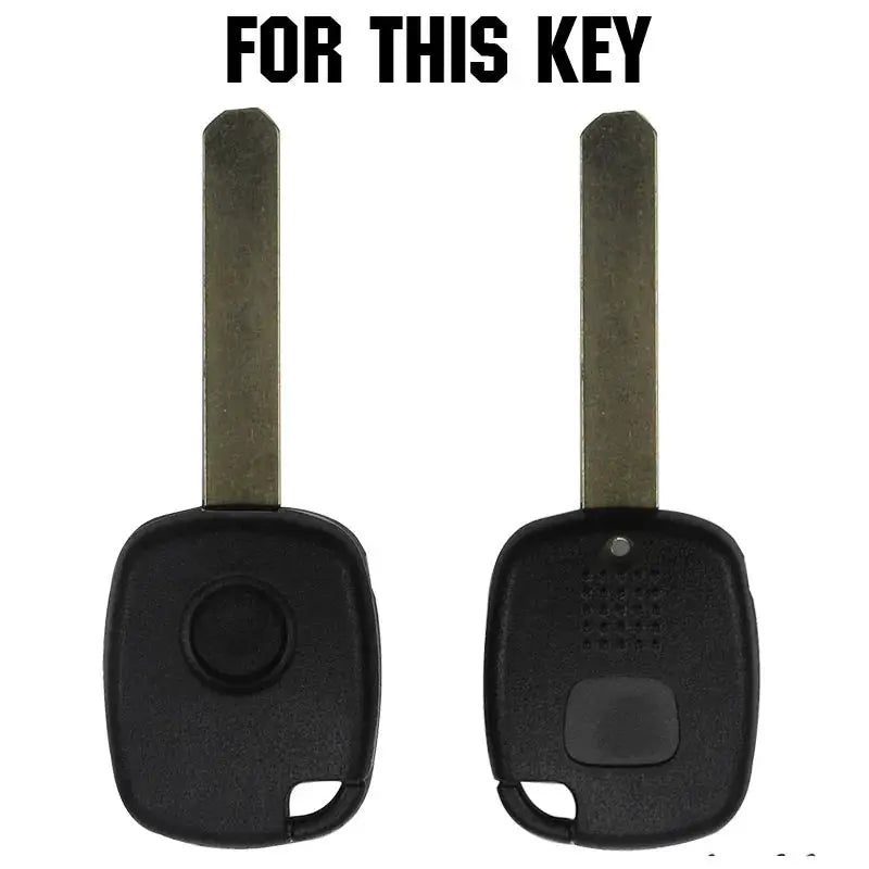 1 Button Silicone Car Key Case For Honda CR-V Odyssey Fit City Civic Accord Cover Keyless Remote Fob Shell Jacket Protector by InterCyprus Trading Ltd