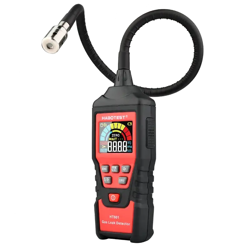 Portable Combustible Gas Detector and CO Meter with LCD HT601B / CHINA