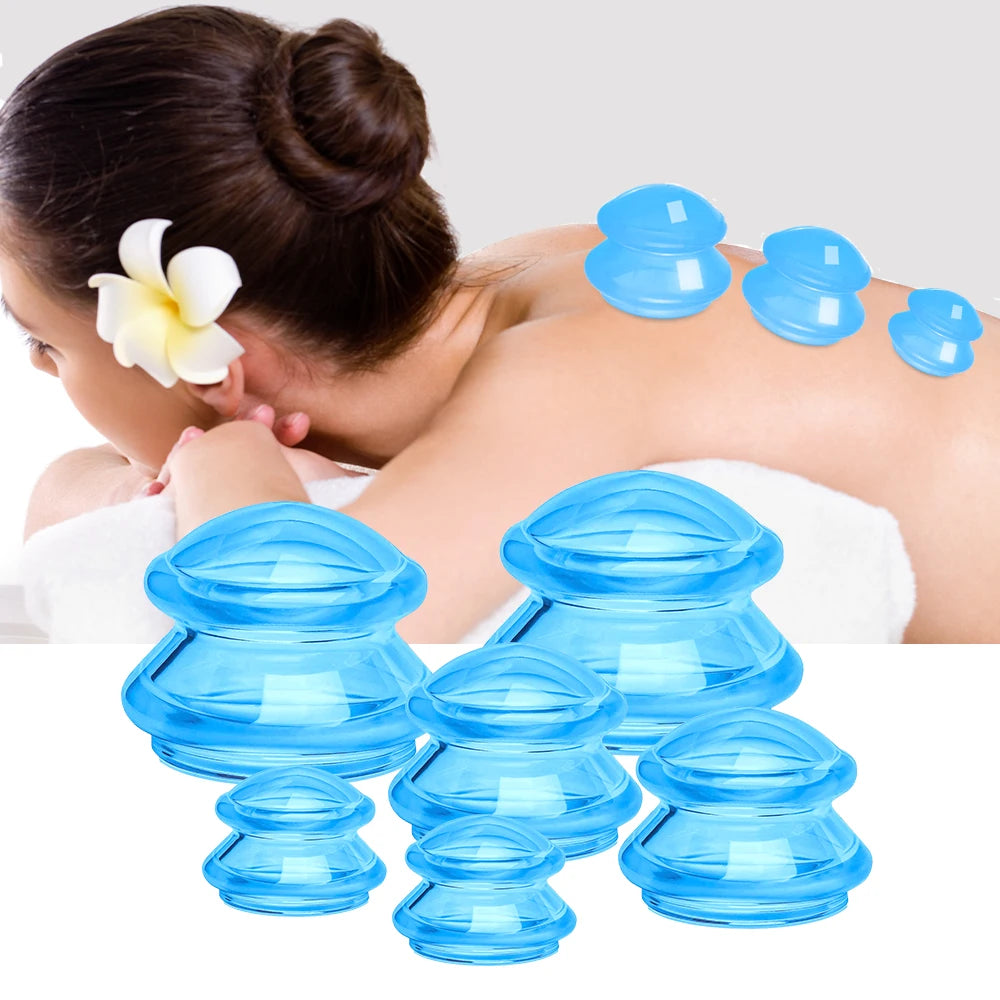 Anti Cellulite Vacuum Cupping Set - Ultra Comfort Massage