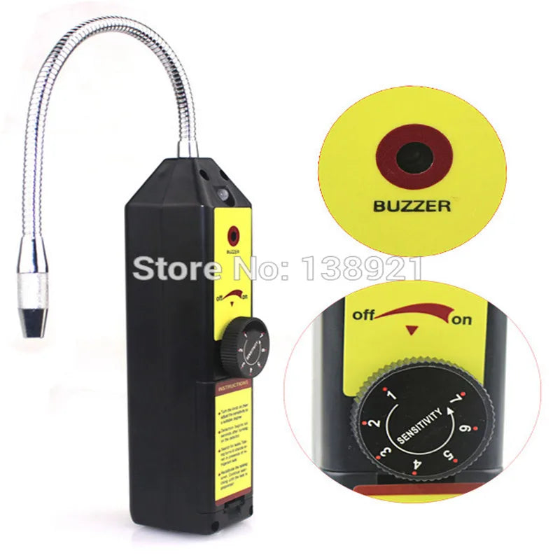 Leak Detector for Freon CFC HFC Halogen Gas - Advanced Air Monitor