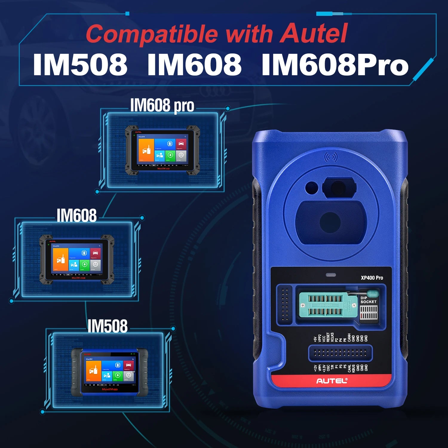 Autel XP400Pro &ndash; Key and Chip Programmer for MaxiIM