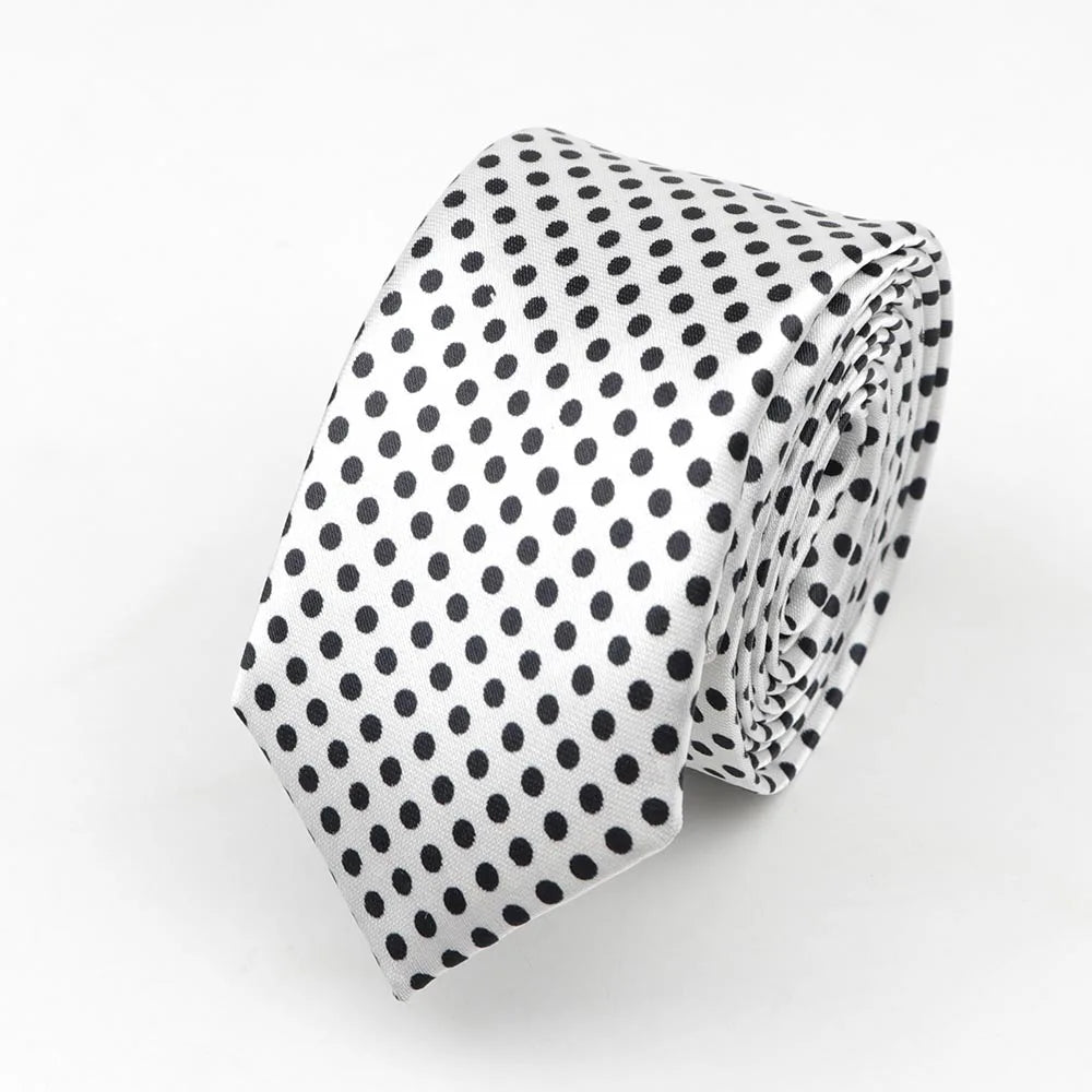 Colourful Musical Notes Skinny Tie for Men 38