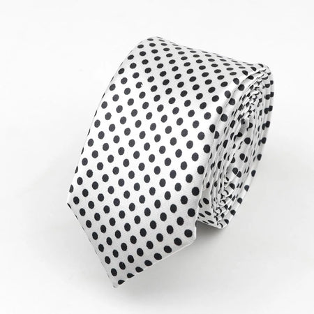 Colourful Musical Notes Skinny Tie for Men 38