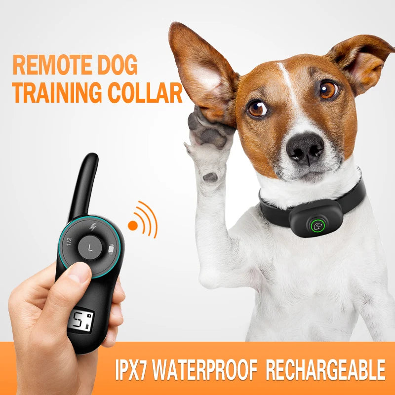 DOG300 Waterproof Bark Collar &ndash; Long Range Remote Control
