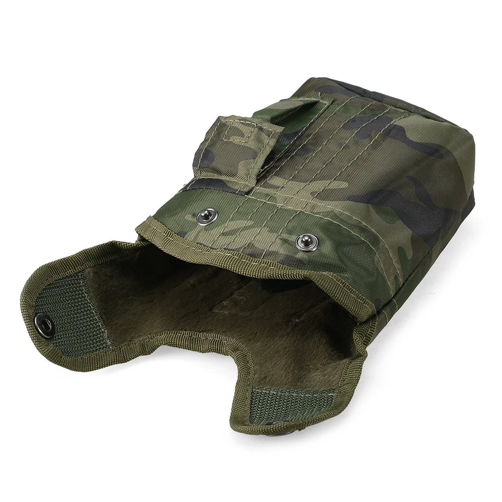 1L Outdoor Military Canteen Bottle &ndash; Felt-Lined Cover