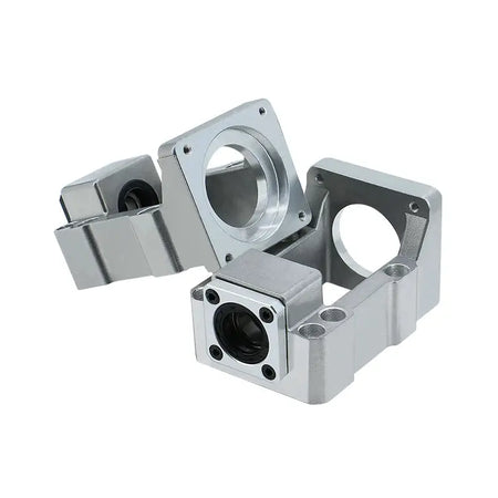 Aluminum HM12-57/60-V HM15 Stepping Servo Motor Seat Screw Support Bearing Fixed Integrated Bracket for NEMA23 NEMA 24 Engine by InterCyprus Trading Ltd