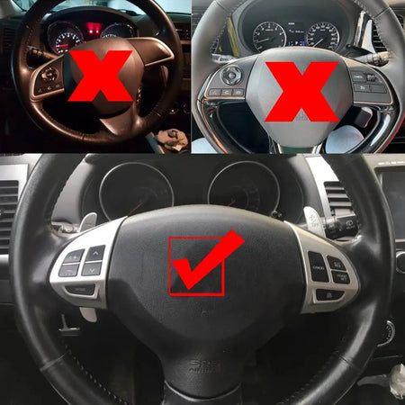 Steering Wheel Volume Sound Button Fit for MITSUBISHI LANCER OUTLANDER ASX 2007-2011 by InterCyprus Trading Ltd