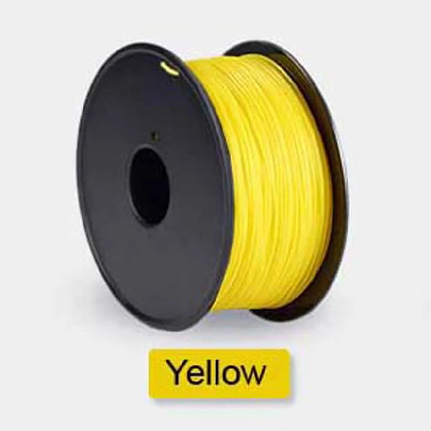 TPU 3D Printer Flexible Filament 250g 80M &ndash; High Strength Yellow