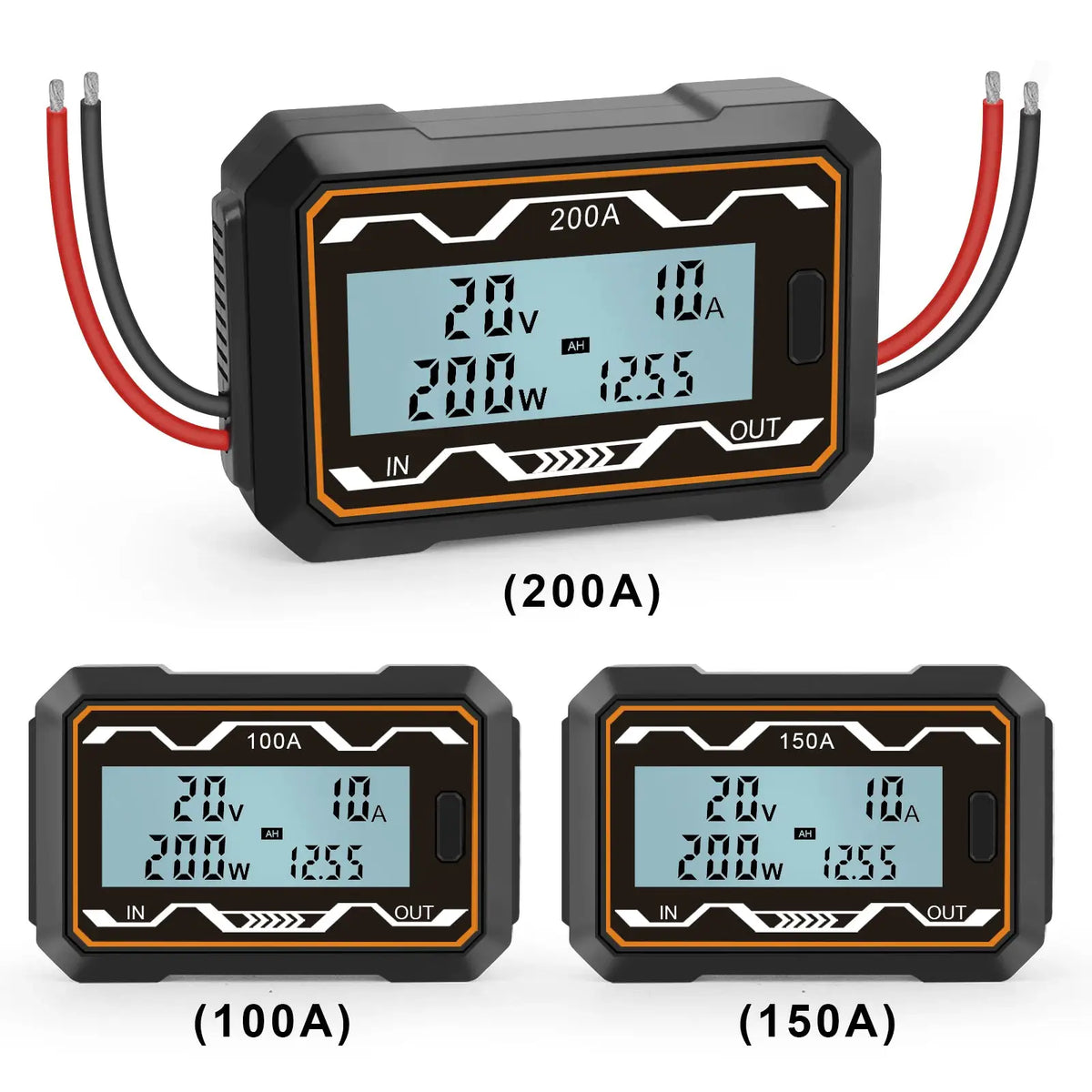 New RC Watt Meter 100A 150A 200A RC High Precision Current Power Analyzer & Watt Meter W/ Backlight LCD For Rc Drone Rc Model by InterCyprus Trading Ltd