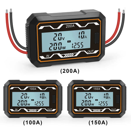 New RC Watt Meter 100A 150A 200A RC High Precision Current Power Analyzer & Watt Meter W/ Backlight LCD For Rc Drone Rc Model by InterCyprus Trading Ltd