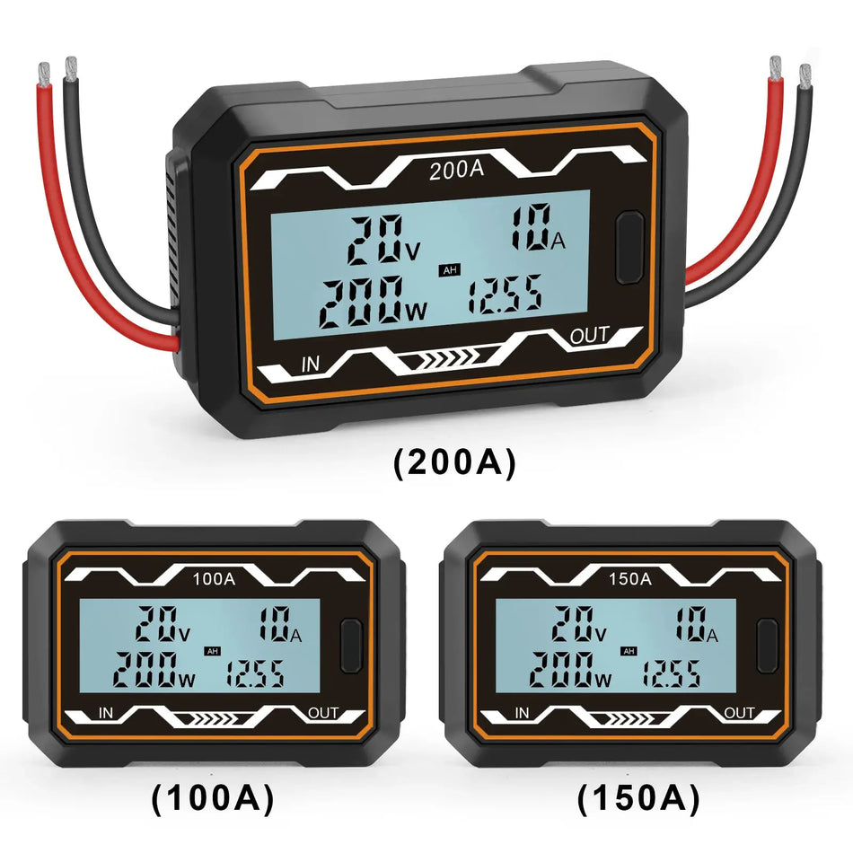 New RC Watt Meter 100A 150A 200A RC High Precision Current Power Analyzer & Watt Meter W/ Backlight LCD For Rc Drone Rc Model by InterCyprus Trading Ltd