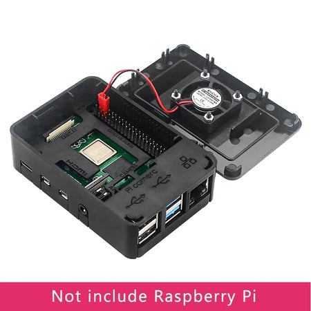 Raspberry Pi 4 ABS Case &ndash; Durable Protection with Cooling Support