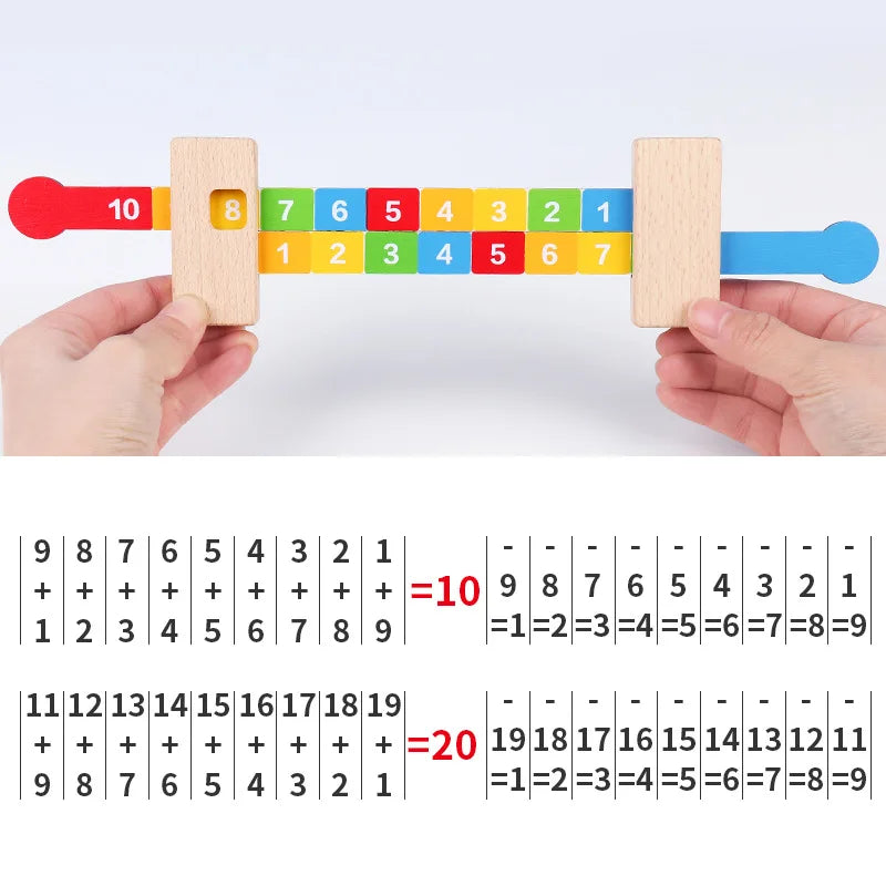 Brozebra BOS10080 Math Toys &ndash; Montessori Addition Aid
