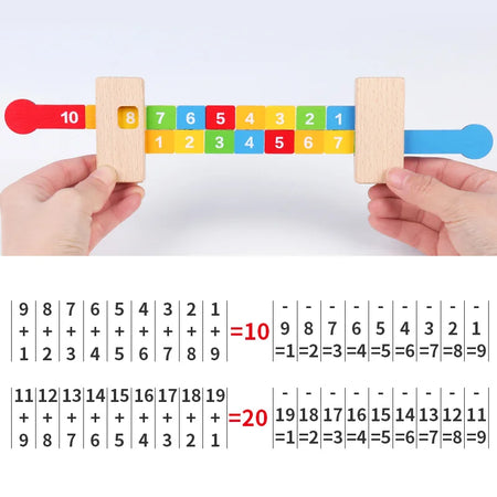 Brozebra BOS10080 Math Toys &ndash; Montessori Addition Aid