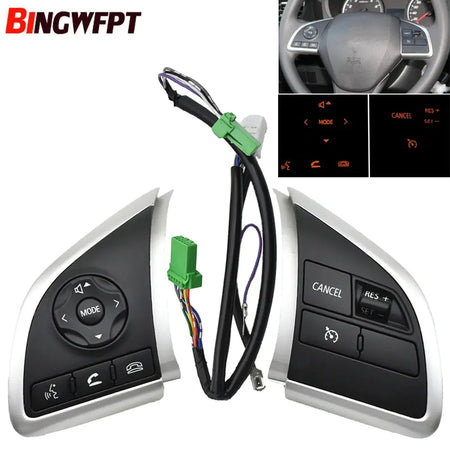 Audio Radio Cruise Control Switch Steering Wheel Button For Mitsubishi Mirage ASX 2013 2014 2015 2016 2017 2018 2019 by InterCyprus Trading Ltd