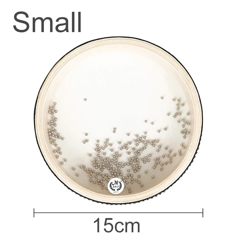 Ocean Wave Bead Hand Drum &ndash; Educational Wooden Instrument BOS10217 A SMALL