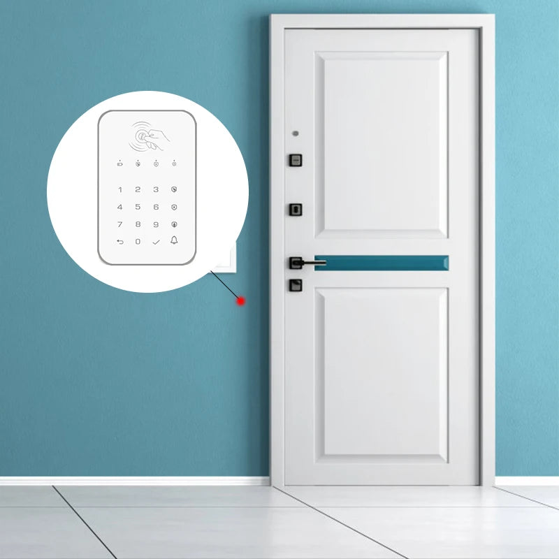 K10 Wireless Touch Keyboard Lock &ndash; RFID Passcode Arm Disarm