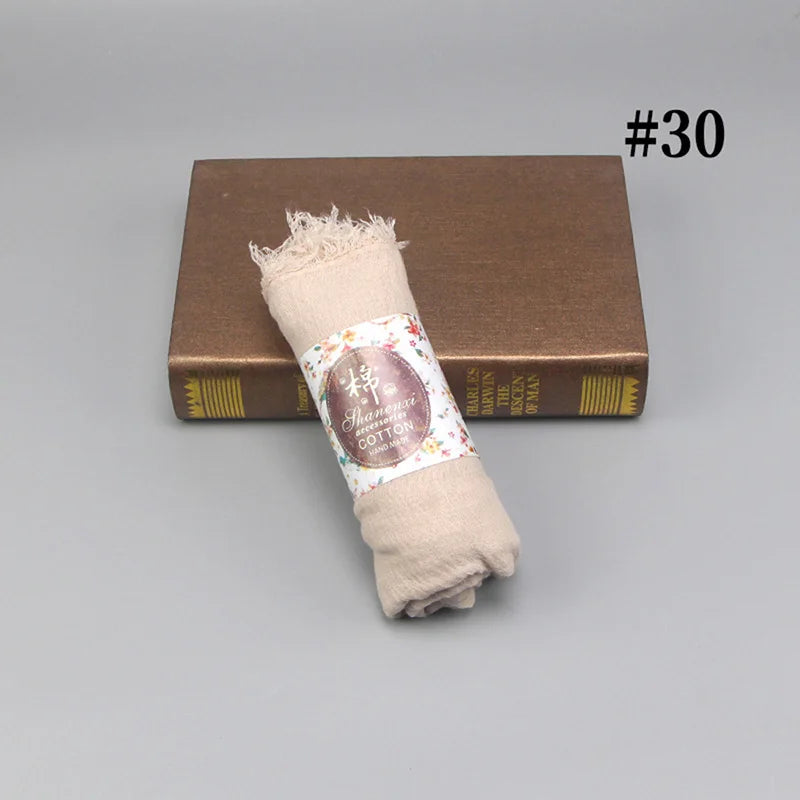 HUISHI Scarf &ndash; Versatile Bubble Cotton Wrap