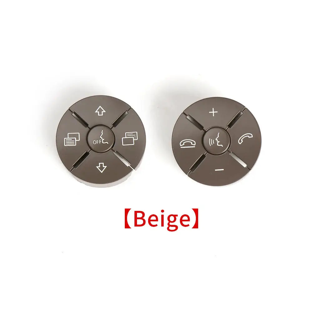 For Mercedes W164 W251 Car Multi-function Steering Wheel Key Control Knob Button Cover For Benz ML GL R Class 1648700558 by InterCyprus Trading Ltd