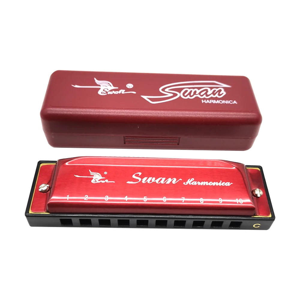 10 Holes Blues Harmonica Diatonic &ndash; Compact And Lightweight