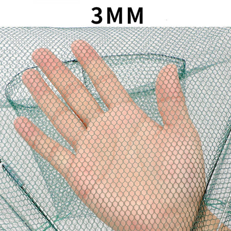 Folding Crayfish Catcher &amp; Fish Trap Nets - Easy &amp; Automatic Trapping Solution