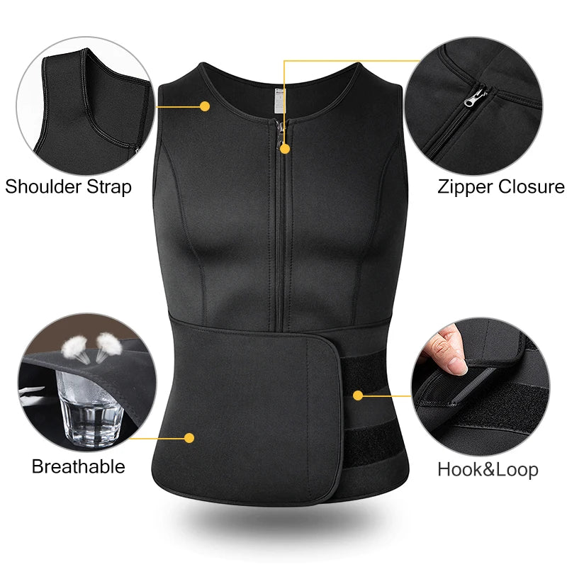 Men Shaper YW-0111 &ndash; Sauna Sweat Enhancer For Fast Shaping