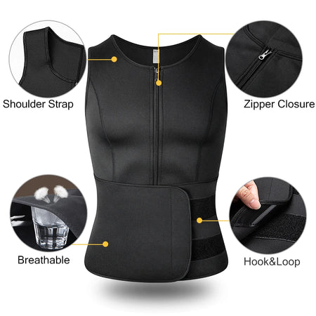 Men Shaper YW-0111 &ndash; Sauna Sweat Enhancer For Fast Shaping