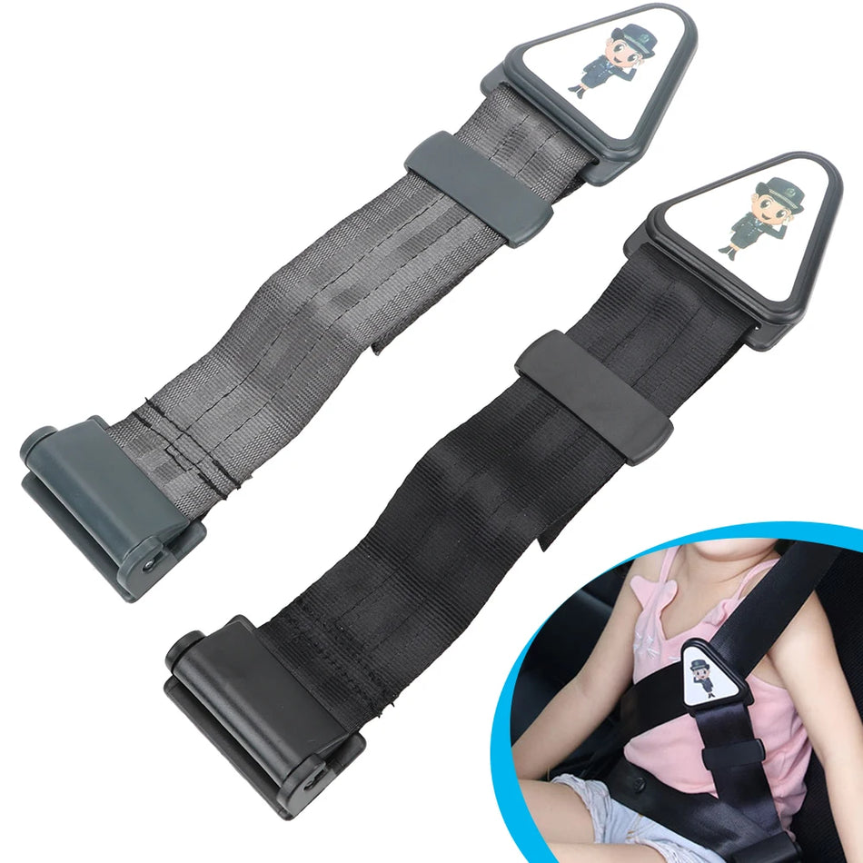 LEEPEE Evrensel Araç Emniyet Kemer Ayarlayıcı, Güvenli Oturuş, Plastik ve Polyester